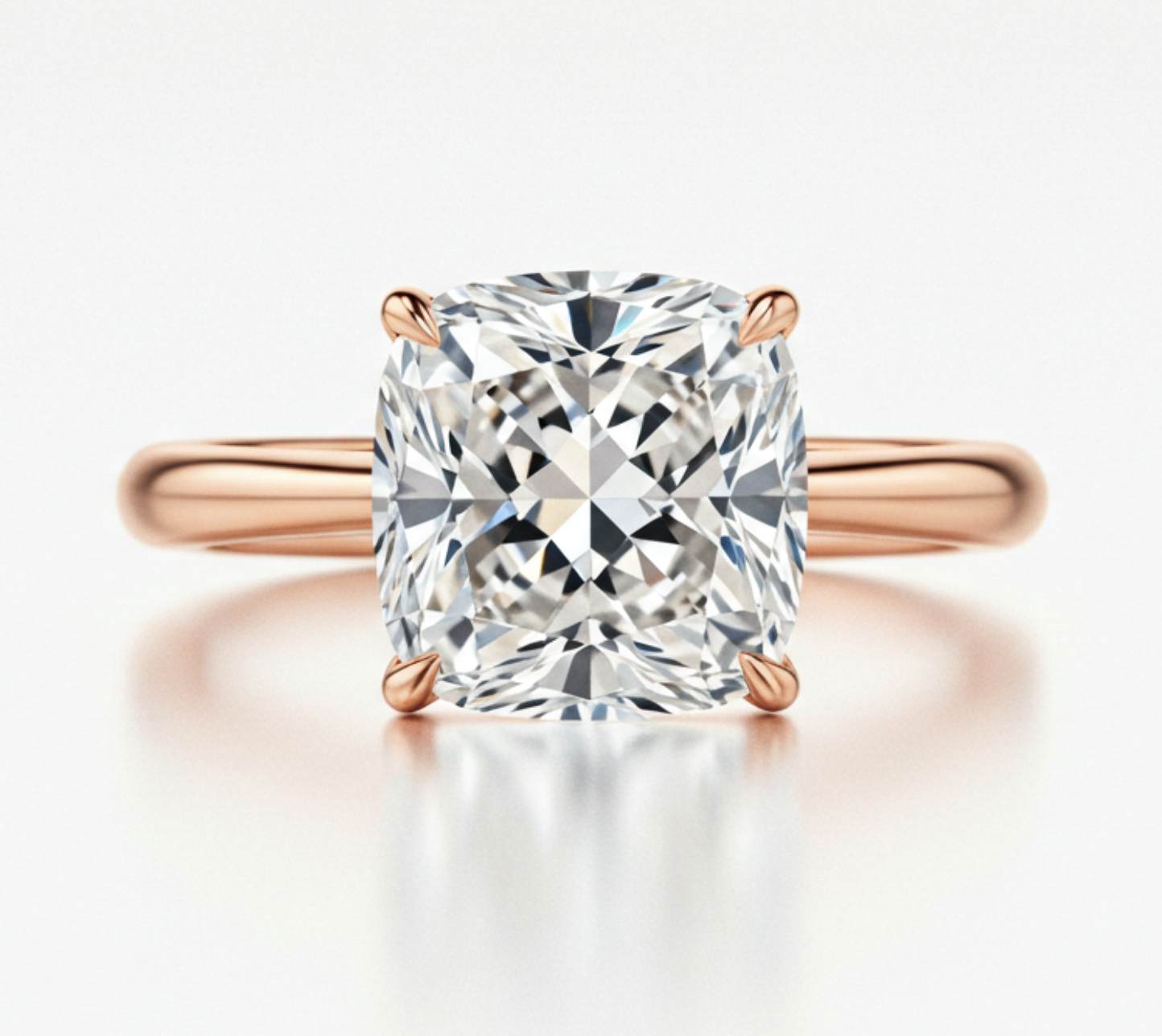 Cushion Cut Engagement Ring