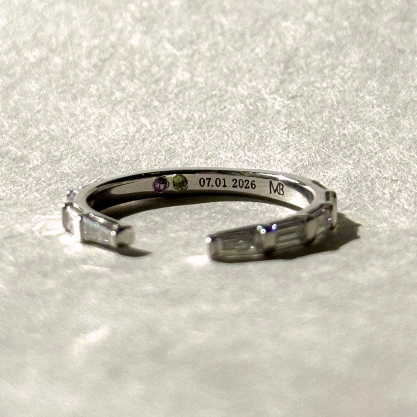 Custom Open Wedding Band
