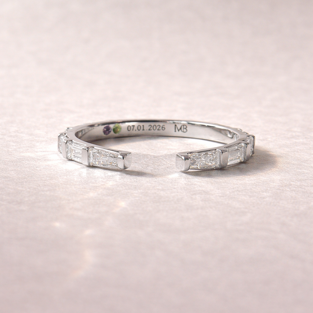 Custom Open Wedding Band