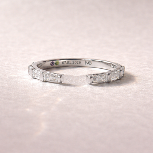 Custom Open Wedding Band