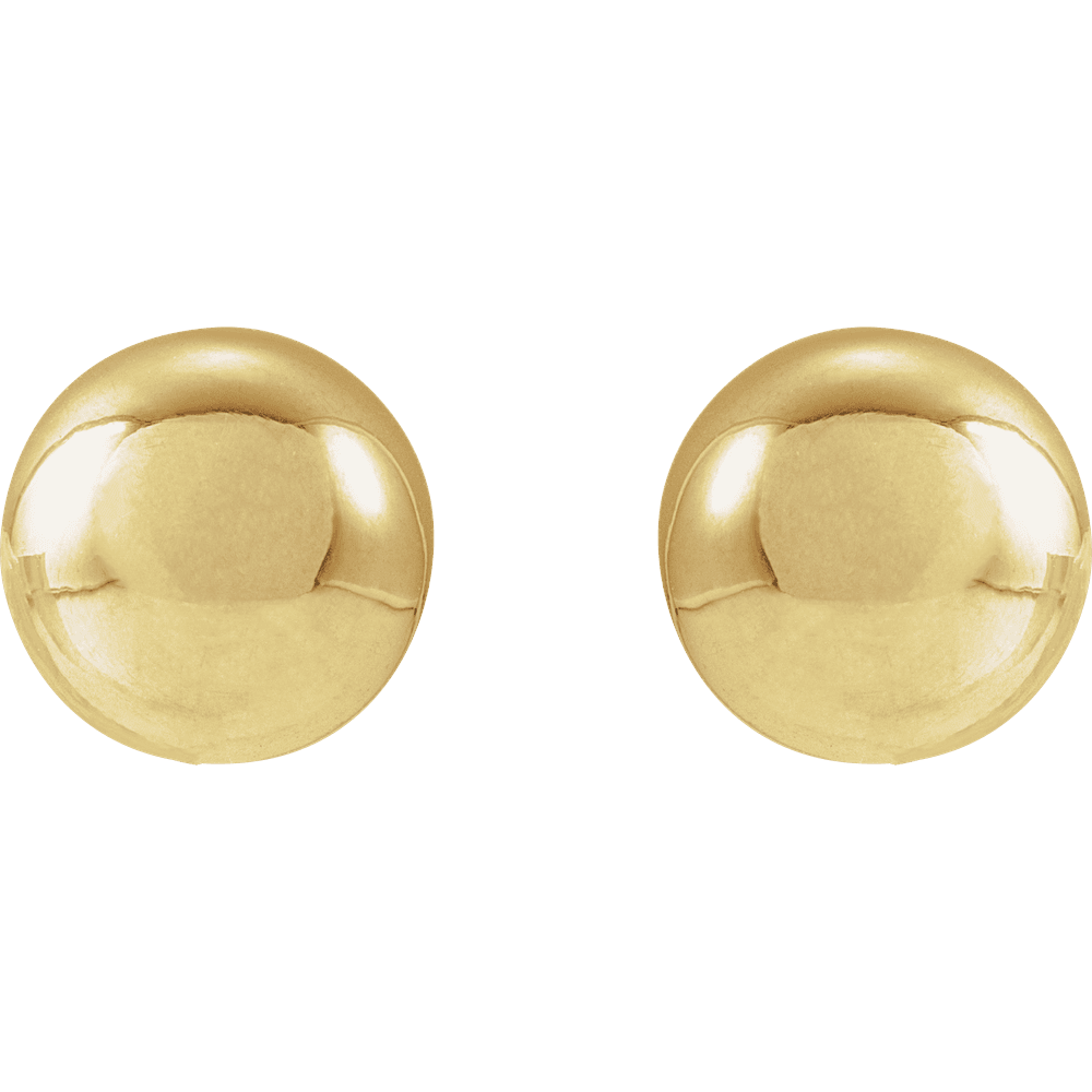 Gold Ball Earrings