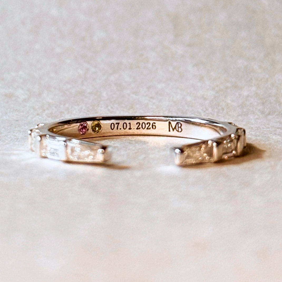Custom Open Wedding Band