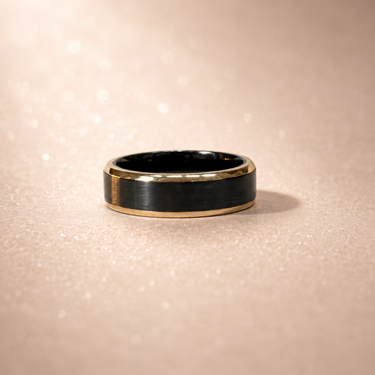 Two-Tone Wedding Band