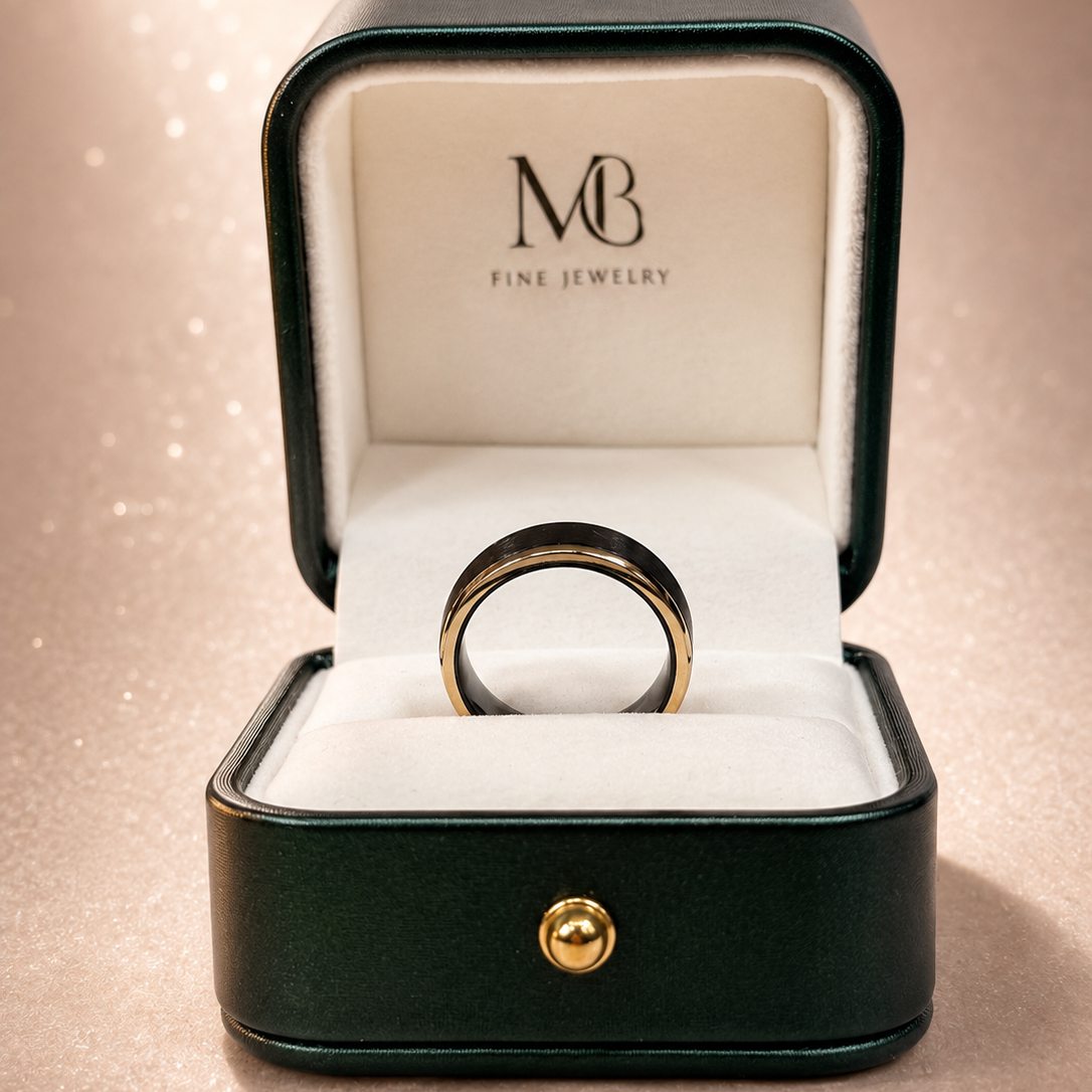 Two-Tone Wedding Band