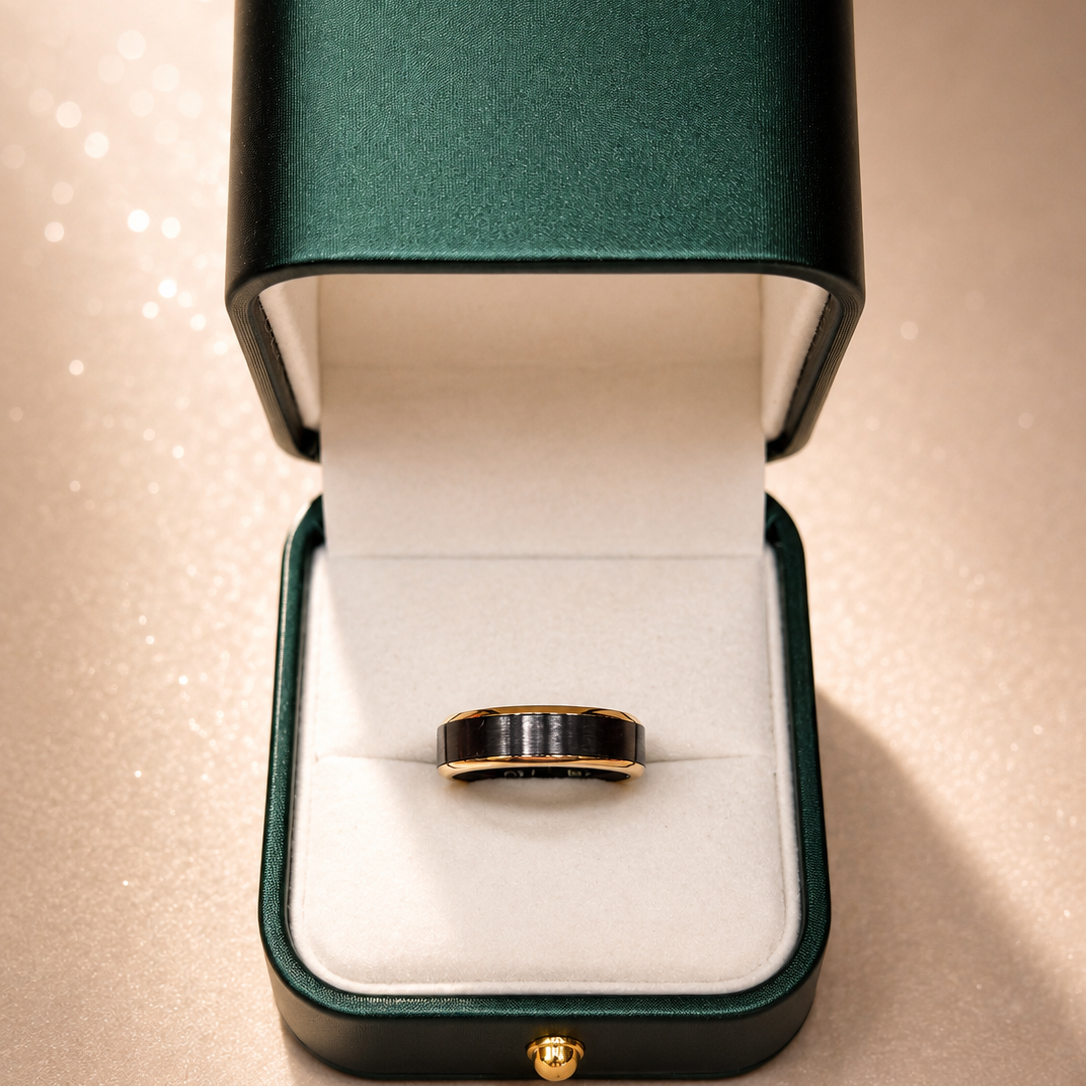 Two-Tone Wedding Band