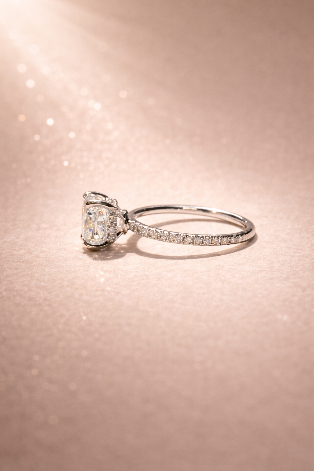Cushion Cut Engagement Ring